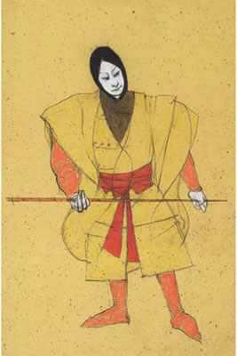 MOVIE EXTRA - SAMURAI by John Howard Gould - Auction record, sale price, and art valuation. Compare with similar artists and explore comparable artworks.