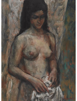 FEMALE NUDE by Joe Rosenthal - Auction record, sale price, and art valuation. Compare with similar artists and explore comparable artworks.