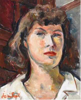 Portrait of Jori Smith: SELF-PORTRAIT, 1945