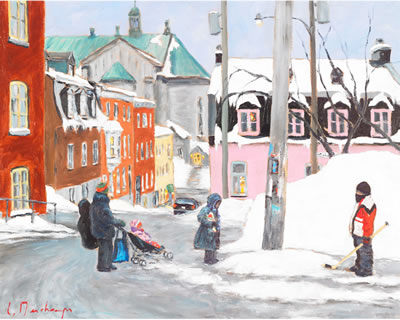 ON THE WAY HOME, QUEBEC CITY