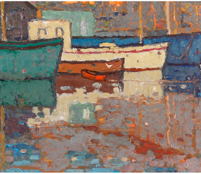 BOATS AT THE HARBOUR
