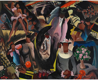 COUNTRY FAIR by Donald Frederick Neddeau - Auction record, sale price, and art valuation. Compare with similar artists and explore comparable artworks.