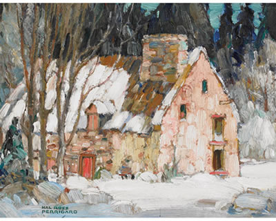 LOWER LACHINE ROAD, MONTREAL by Hal Ross Perrigard - Auction record, sale price, and art valuation. Compare with similar artists and explore comparable artworks.