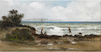 FIGURES ON THE SHORE