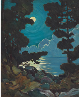 Sample artwork by Thomas Garland Greene (1875 - 1955), known for nocturne, portrait, landscape and skyscape painting - View similar artists and auction records