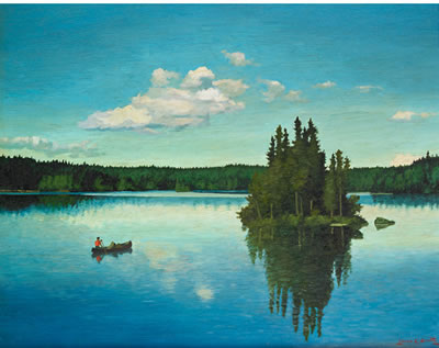 Sample artwork by Lorne Kidd Smith (Born c.1886/1887), known for painting of landscapes, marine, rural scenes and history, drawing, commercial art - View similar artists and auction records