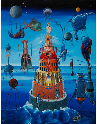 Sample artwork by Serge Fablo (Born 1937), known for painting - View similar artists and auction records