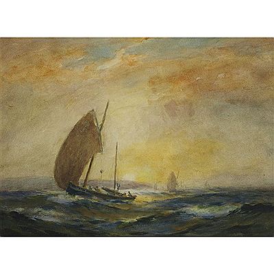 TOWARD EVENING, COAST OF NOVA SCOTIA