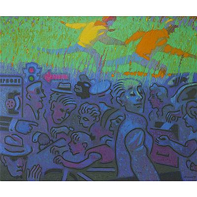 Sample artwork by Antoine Dumas (Born 1932), known for painting - View similar artists and auction records