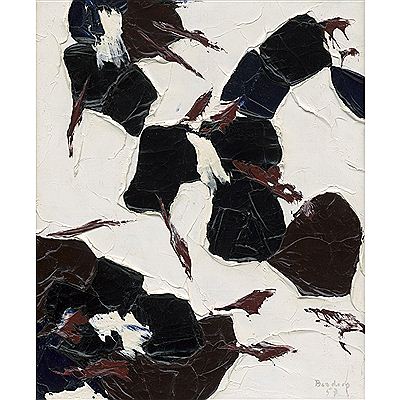 CHATTERIE by Paul-Emile Borduas - Auction record, sale price, and art valuation. Compare with similar artists and explore comparable artworks.