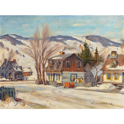 WINTER, BAIE ST. PAUL