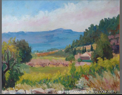 Sample artwork by Louise-Jeanne Cottard Fossey (1902 - 1983), known for painting - View similar artists and auction records
