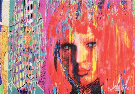 Sample artwork by John See (Born 1951), known for street art painting - View similar artists and auction records