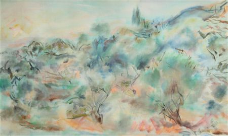 Samos, les oliviers by Jean Dubreuil - Auction record, sale price, and art valuation. Compare with similar artists and explore comparable artworks.