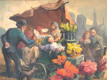 Marché aux fleurs