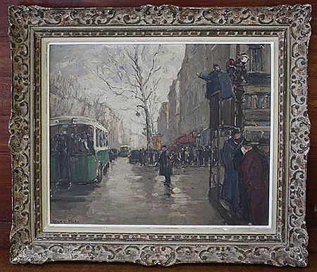 Les grands boulevards animés