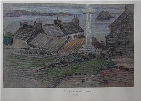 "Le Calvaire" by Mary Antoinette Amennecier - Auction record, sale price, and art valuation. Compare with similar artists and explore comparable artworks.