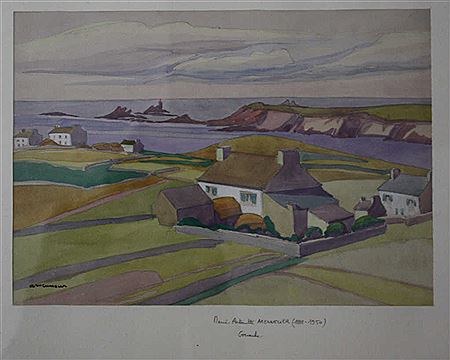 "L'île Ouessant" by Mary Antoinette Amennecier - Auction record, sale price, and art valuation. Compare with similar artists and explore comparable artworks.