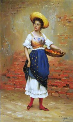 Chapeau et mandarines