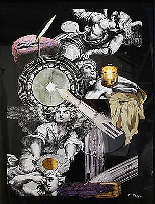 Anges fond noir