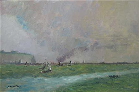 Marine by Georges Duvillier - Auction record, sale price, and art valuation. Compare with similar artists and explore comparable artworks.