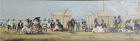 Sample artwork by Joseph Lamont (20th century), known for painting - View similar artists and auction records