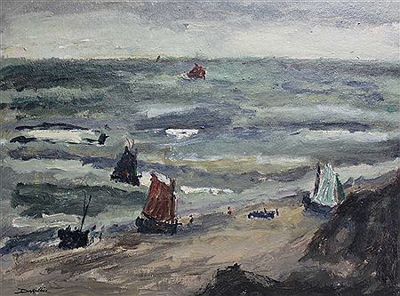 "La mer par gros temps"