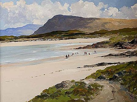 BEACH SCENE, DONEGAL