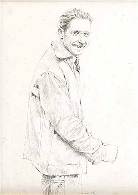 Portrait of Jack Cudworth: Self-portrait