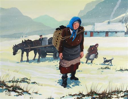 SISTERS IN WINTER