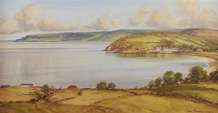 CUSHENDUN by Samuel McLarnon - Auction record, sale price, and art valuation. Compare with similar artists and explore comparable artworks.