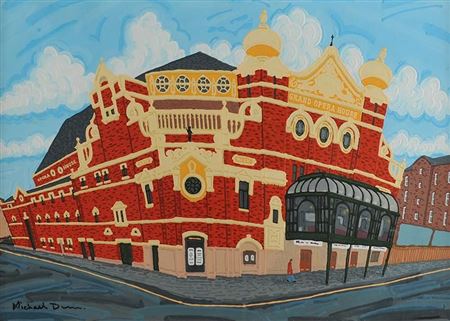 THE GRAND OPERA HOUSE by Michael Dunn - Auction record, sale price, and art valuation. Compare with similar artists and explore comparable artworks.