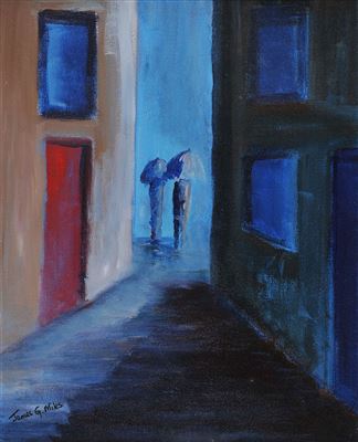 RAINING IN BELFAST AGAIN by James G Miles - Auction record, sale price, and art valuation. Compare with similar artists and explore comparable artworks.