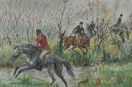 "OUT HUNTING"