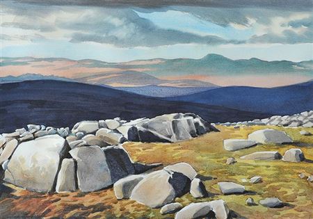 "TOWARDS ERRIGAL MOUNTAIN"