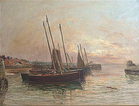 A FIFE FISHING HARBOUR by John Hamilton Glass - Auction record, sale price, and art valuation. Compare with similar artists and explore comparable artworks.