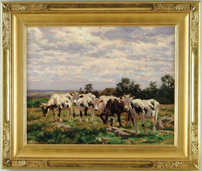 Cows in a Summer Landscape