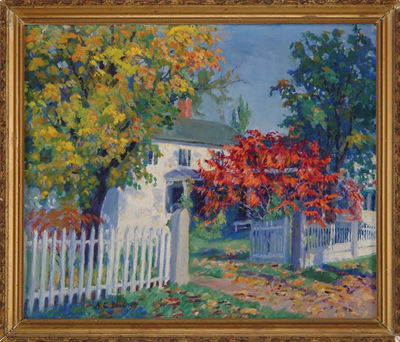 "Maple and Sumac" by Anne Cary Bradley - Auction record, sale price, and art valuation. Compare with similar artists and explore comparable artworks.