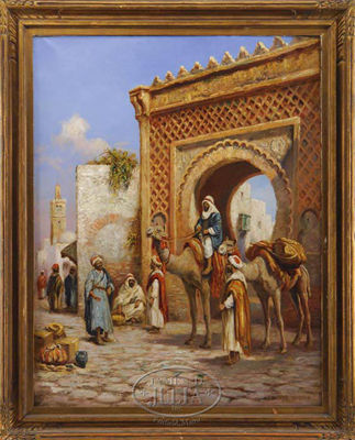 GREETING THE TRAVELERS