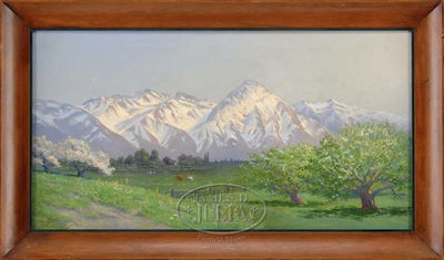 WESTERN SPRING LANDSCAPE