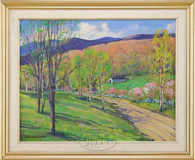 SPRING IN RURAL NEW ENGLAND