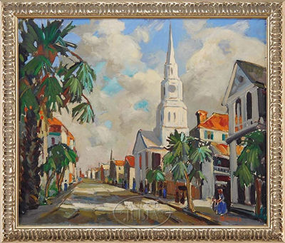 CARIBBEAN STREET SCENE