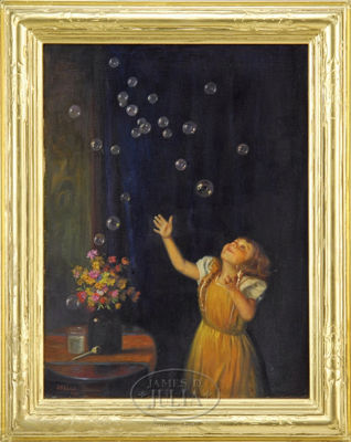 "SOAP BUBBLES" by Joseph B Kahill - Auction record, sale price, and art valuation. Compare with similar artists and explore comparable artworks.