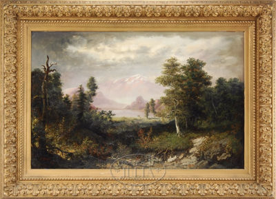Sample artwork by Henry Boese (1824 - 1863), known for landscape, street-farm genre - View similar artists and auction records