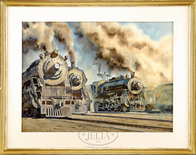"THE MIGHTY LOCOMOTIVES