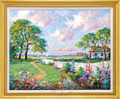 GARDEN BY THE SEA, ROCKPORT, MASS
