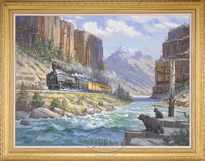 UNION PACIFIC #844 IN GLENWOOD CANYON by David Tutwiler - Auction record, sale price, and art valuation. Compare with similar artists and explore comparable artworks.