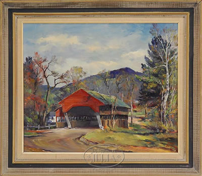 MOUNTAIN BRIDGE IN SPRING by Roger Deering - Auction record, sale price, and art valuation. Compare with similar artists and explore comparable artworks.
