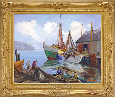 Sample artwork by Bissell Phelps Smith (1892 - 1962), known for landscape, marine paintings - View similar artists and auction records