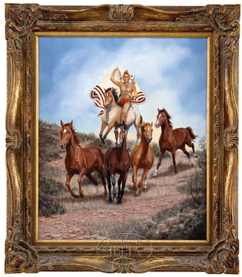 THE BLANKET MAN by Joanne Standefer - Auction record, sale price, and art valuation. Compare with similar artists and explore comparable artworks.